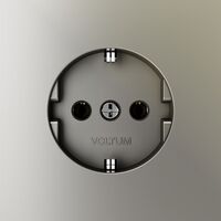 Розетка с заземлением S70 (шелк) / Voltum VLS040104
