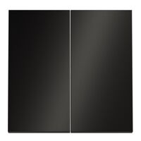Клавиши для выключателя/переключателя двухклавишного S70 Metal (антрацит) / Voltum VLSM000312