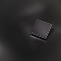 Клавиша для выключателя/переключателя одноклавишного S70 Metal (антрацит) / Voltum VLSM000112
