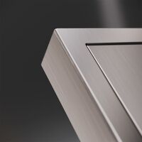 Клавиши для выключателя/переключателя двухклавишного S70 Metal (никель) / Voltum VLSM000311