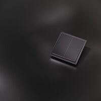 Клавиши для выключателя/переключателя двухклавишного S70 Metal (антрацит) / Voltum VLSM000312