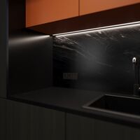 Накладка для розетки с заземлением и защитными шторками S70 Metal (антрацит) / Voltum VLSM000712