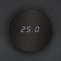 Терморегулятор электронный для теплого пола S70 (графит) / Voltum VLS070107