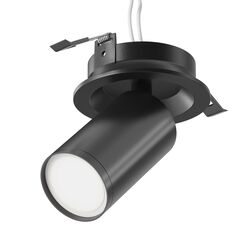 Встраиваемый светильник FOCUS S GU10 10Вт / Maytoni C048CL-U-1B