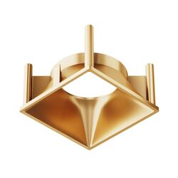 Декоративная рамка-отражатель для накладных светильников серии Alfa LED / Maytoni C065-01MG