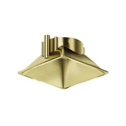 Декоративная рамка-отражатель для светильников серии Alfa LED латунь / Maytoni Ring8-10W-SQ-BS