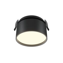 Встраиваемый светильник Onda 3000K 12Вт 120° / Maytoni DL024-12W3K-B
