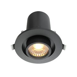 Встраиваемый светильник Hidden 3000K 10W 36° / Maytoni DL045-01-10W3K-B