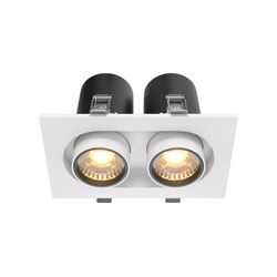 Встраиваемый светильник Hidden 3000K 2x10W 36° / Maytoni DL045-02-10W3K-W