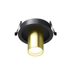 Встраиваемый светильник Focus S GU10 1x10Вт / Maytoni C048CL-01-GU10-BBS