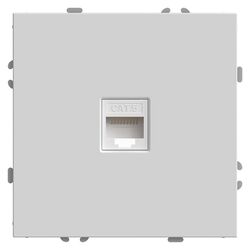 Розетка компьютерная RJ-45 Эмили (белый фарфор) / Stekker RST00-5117-01