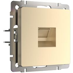 Телефонная розетка RJ-11 (шампань) / WL11-RJ-11