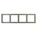 Рамка пластиковая на 4 поста S70 (шелк) / Voltum VLS100404