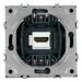 Розетка HDMI Эмили (платиново-серый) / Stekker RST00-5118-10
