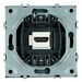 Розетка HDMI Эмили (черный уголь) / Stekker RST00-5118-05