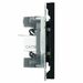 Розетка TV + RJ-45 Эмили (черный уголь) / Stekker RST00-5106-05