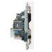 Розетка TV + RJ-45 Эмили (белый фарфор) / Stekker RST00-5106-01