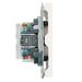 Розетка компьютерная RJ-45 двойная Эмили (белый фарфор) / Stekker RST00-5111-01