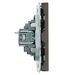 Розетка RJ-45 Эмили (антрацит) / Stekker RST00-5117-09