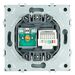 Розетка TV + RJ-45 Эмили (платиново-серый) / Stekker RST00-5106-10