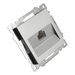 Розетка компьютерная RJ-45 Катрин (серебро) / Stekker GLS00-7107-03