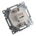 Розетка компьютерная RJ-45 Катрин (шампань) / Stekker GLS00-7107-02