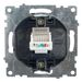 Розетка компьютерная RJ-45 Катрин (черный)  / Stekker GLS00-7107-05