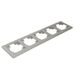 Рамка на 4 поста Катрин (серебро, Light) / Stekker PFR00-7004-03