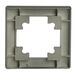 Рамка на 1 пост Катрин (графит, Light) / Stekker PFR00-7001-06