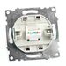 Розетка компьютерная RJ-45 Катрин (шоколад) / Stekker GLS00-7107-04