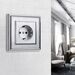 Рамка на 1 пост (хром/белый, Palacio Gracia) / W0011431
