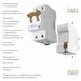 Дифференциальный автомат 1P+N 16 A 30 mА 6 kА C A / Werkel W922P166