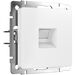Розетка Ethernet RJ-45 (белый матовый) / W1181061