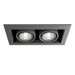 Встраиваемый светильник Metal Modern GU10 2x10Вт / Maytoni DL008-2-02-S