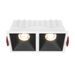 Встраиваемый светильник Alfa LED 3000K 2x10Вт 36° Dim Triac / Maytoni DL043-02-10W3K-D-SQ-WB