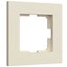 Рамка на 1 пост (айвори матовый, Slab) / W0012962