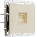 Розетка Ethernet RJ-45 (айвори акрил) / W1181043