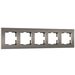 Рамка на 5 поста (бронза матовый, Slab) / Werkel W0052963