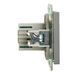 Розетка USB тип A Катрин (графит) / Stekker GLS10-7115-06