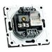 Розетка TV + RJ-45 Эмили (черный уголь) / Stekker RST00-5106-05