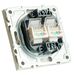 Розетка компьютерная RJ-45 двойная Эмили (белый фарфор) / Stekker RST00-5111-01