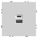 Розетка USB тип A+C Эмили (белый фарфор) / Stekker RST10-5115-01