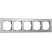 Рамка на 5 постов (алюминий, Aluminium) / WL11-Frame-05