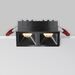 Встраиваемый светильник Alfa LED 3000K 10Вт 50° / Maytoni DL043-02-10W3K-SQ-B-1