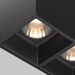 Потолочный светильник Alfa LED 3000K 2x12W 45° / Maytoni C065CL-02-L12W3K-B
