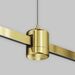 Подвес тросовый Hang с прямым коннектором питания Flarity латунь / Maytoni TRA157SW-IPC1-BS