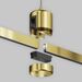 Подвес тросовый Hang с прямым коннектором питания Flarity латунь / Maytoni TRA157SW-IPC1-BS
