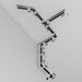 Шинопровод 1 м Exility встраиваемый под ГКЛ 12,5мм, черный / Maytoni TRX034-421.12B