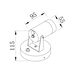 Настенный светильник (бра) Maytoni Scope O025WL-01B
