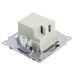 Розетка USB тип A+C Катрин (шоколад) / Stekker GLS10-7116-04